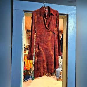 Vintage Diane VonFurstenburg silk dress